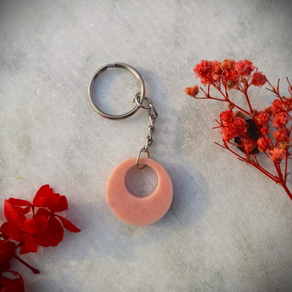 Elegant Pink Keyring