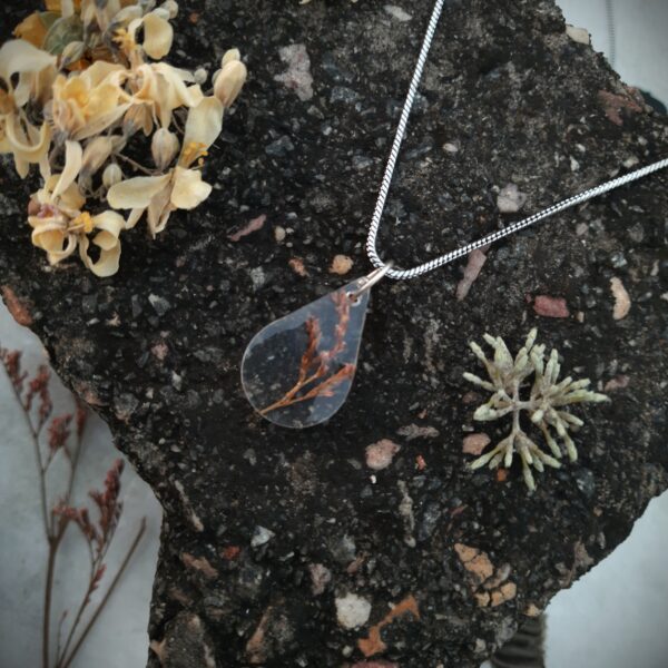 Nature's Essence Teardrop Keychain
