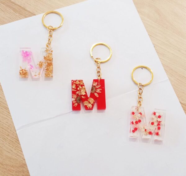 Alphabet Keychains (one piece)